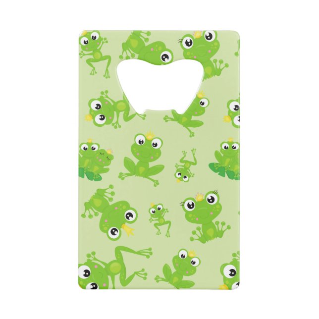 Frog Pattern, Cute Frogs, Green Frogs, Frog Prince (Front)