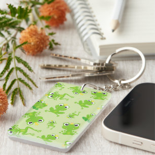 Frog Pattern, Cute Frogs, Green Frogs, Frog Prince Key Ring