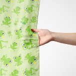 Frog Pattern, Cute Frogs, Green Frogs, Frog Prince Scarf<br><div class="desc">Cute,  fun and adorable pattern with green frogs. Modern and trendy gift,  perfect for the frog lover in your life.</div>