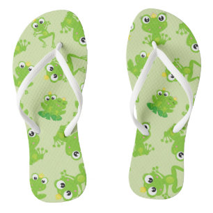 Frog Pattern, Cute Frogs, Green Frogs, Frog Prince Thongs