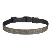 Frog Pattern Dog Collar
