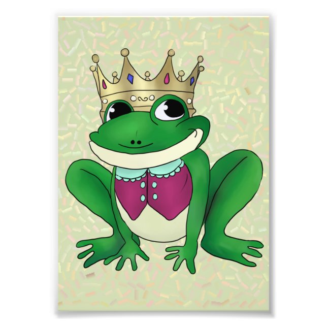 frog photo print (Front)