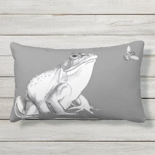 Frog Pillow Bullfrog Outdoor Bullfrog Pillows