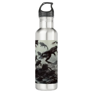 Frog Plague Stainless Steel Water Bottle