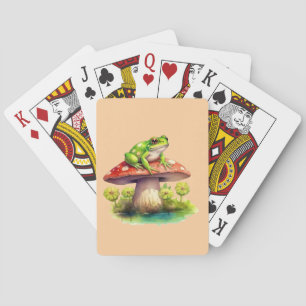 Frog Playing Cards