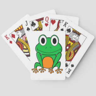 Frog Playing Cards