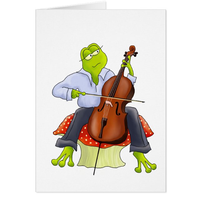 Frog Plays Cello (Front)