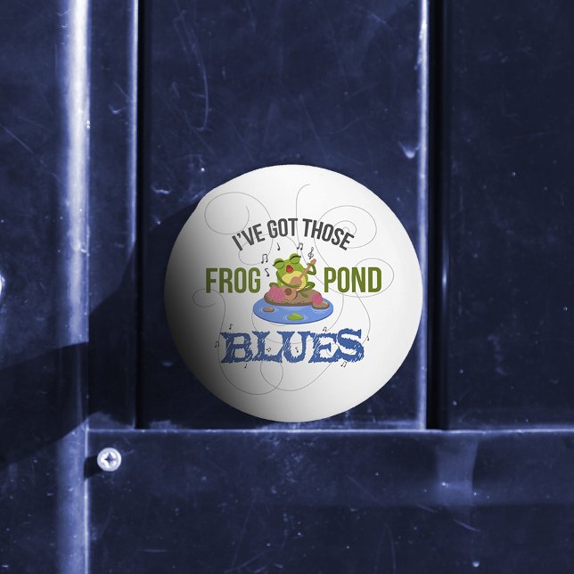 Frog Pond Blues Ceramic Knob (Creator Uploaded)