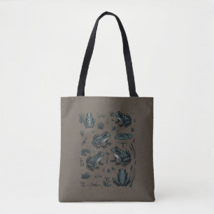 Frog Pond Life Vintage Botanical Gift Frog Outdoor Tote Bag