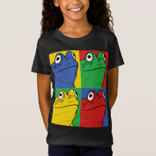 Frog pop art  -  amphibian   Cute gift T-Shirt