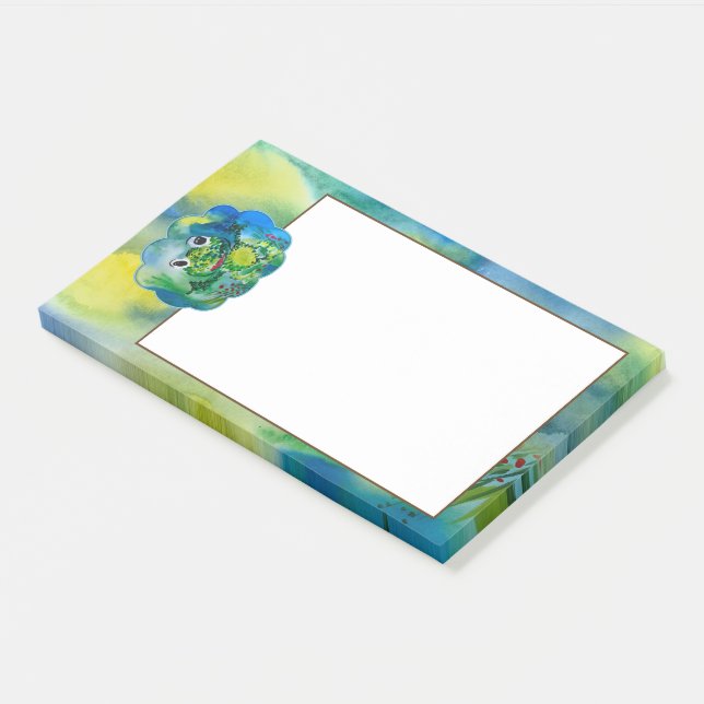 Frog Post-it Notes (Angled)