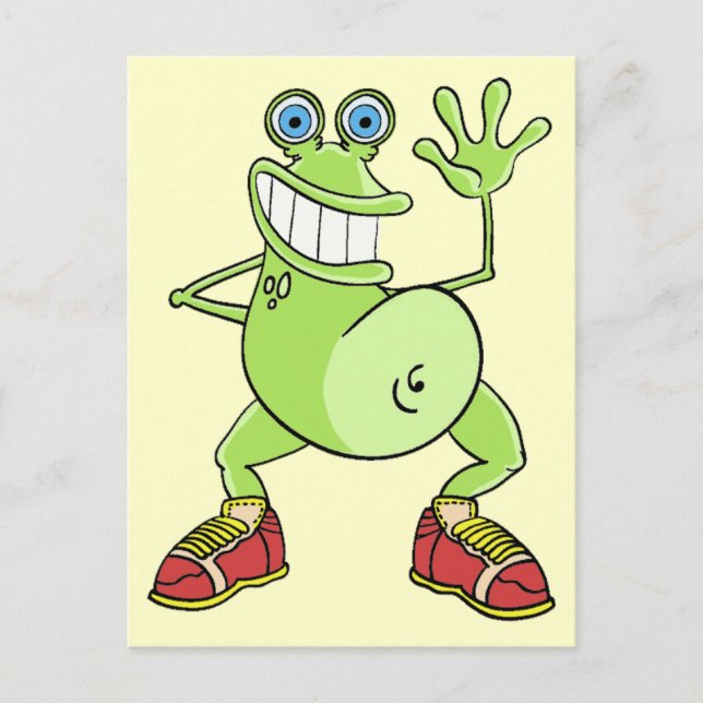 frog postcard (Front)