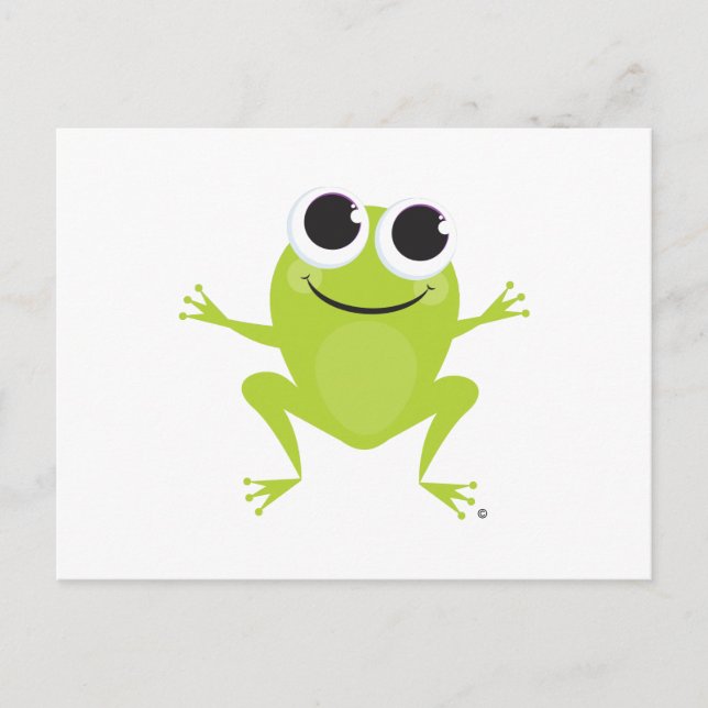 Frog Postcard (Front)