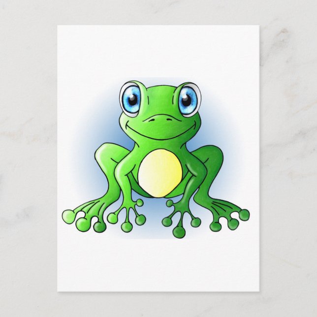Frog Postcard (Front)