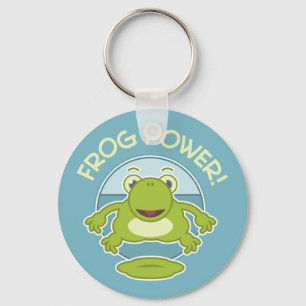Frog Power Key Ring