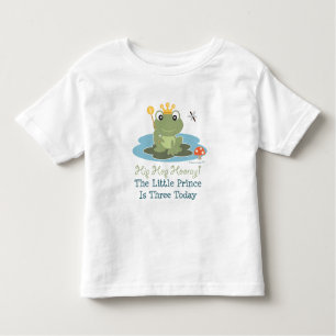 Frog Prince 3rd Birthday T-shirt