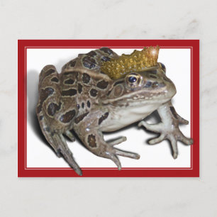 Frog Prince (Add Your Text) Postcard