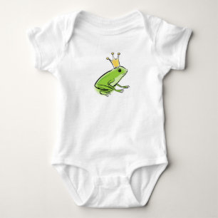 Frog Prince Baby Bodysuit