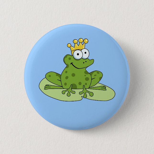 Frog Prince Button (Front)