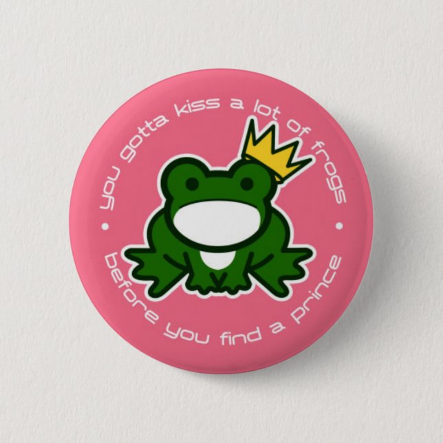 Frog Prince Button (Front)