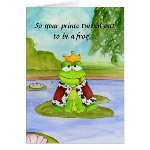 Frog Prince Card