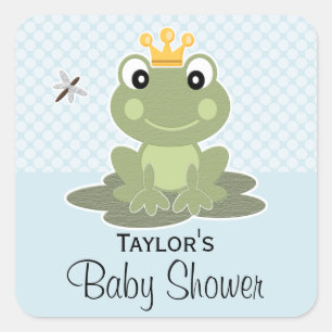 Frog Prince Favour Labels