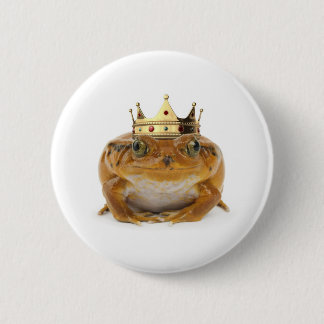 Frog Prince - front 6 Cm Round Badge