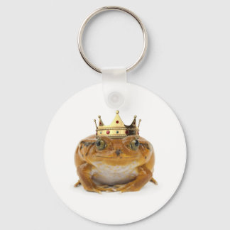 Frog Prince - front Key Ring