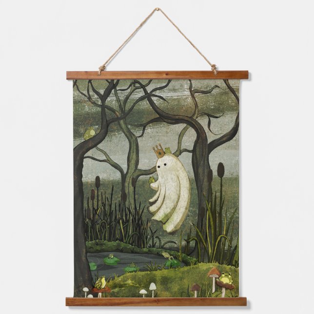 Frog Prince Hanging Tapestry (Front)