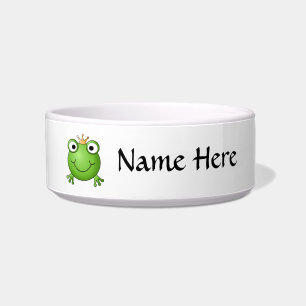 Frog Prince. Happy Frog. Bowl