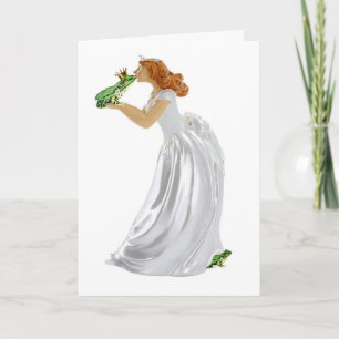 Frog Prince Holiday Card