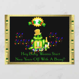 Frog Prince Invitation