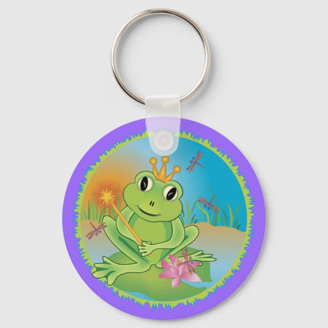 Frog Prince Key Ring (Front)