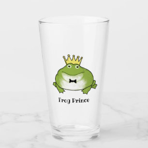 Frog Prince Personalised   Cute Fairy Tale Glass