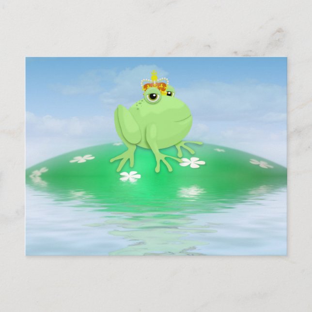 Frog prince postcard (Front)