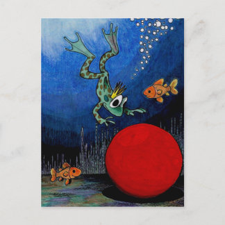 Frog Prince Postcard