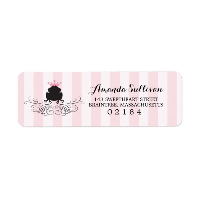 Frog Prince | Return Address Label (Front)