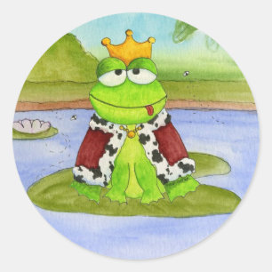 Frog Prince Sticker