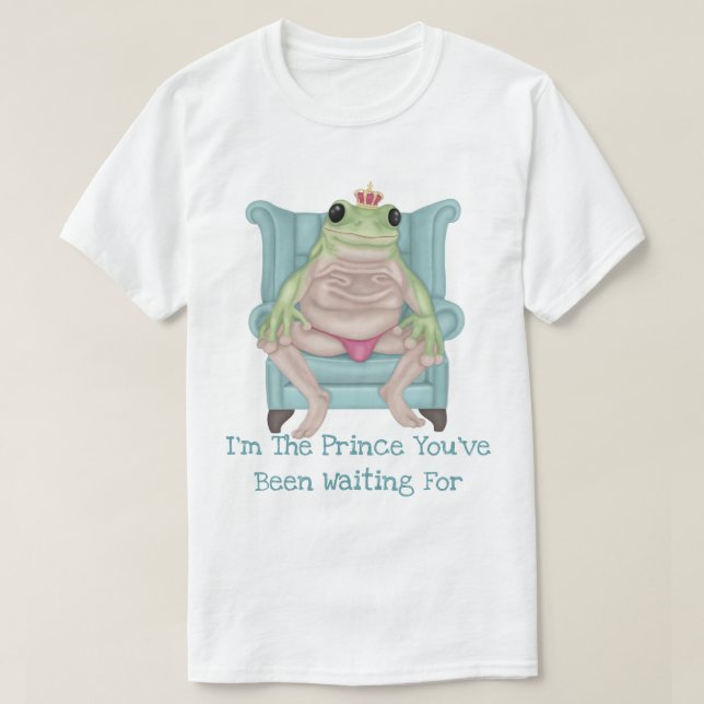Frog Prince T-Shirt (Design Front)