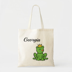 Frog Prince Tote Bag