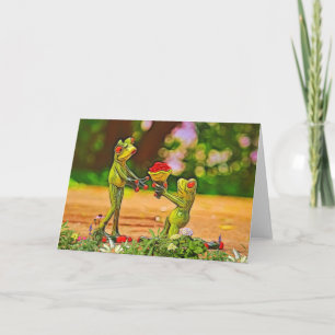 Frog Prince Valentine's Day Card