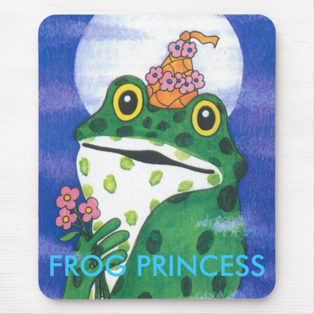 FROG PRINCESS . MOUSE PAD (Front)