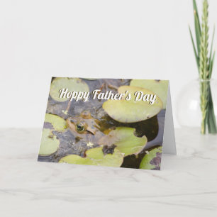 Frog Pun Father's Day Card