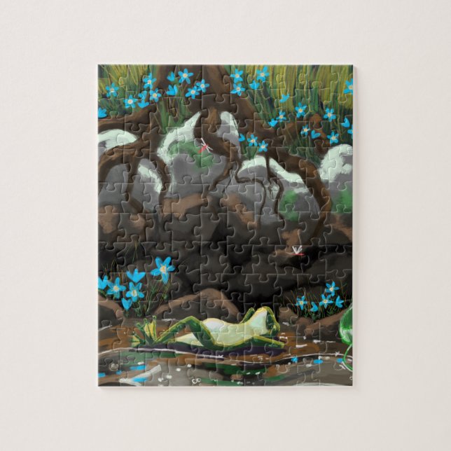 Frog Puzzle (Vertical)