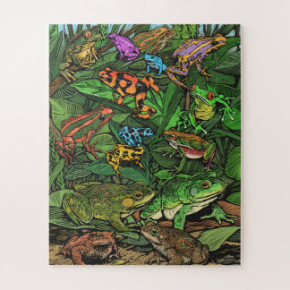 Frog Puzzle Easy