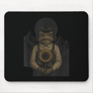 Frog Rage Is Consuming Me Sarcastic Meme Funny Mouse Pad