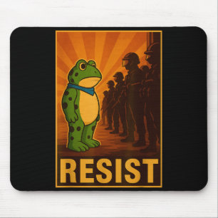 Frog Resist Rtland Frog Protest - Rtland Frog Acti Mouse Pad