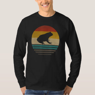 Frog Retro Sunset 70s Vintage Frogs Mens Womens T-Shirt