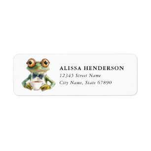 Frog Return Address Labels