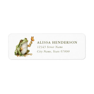 Frog Return Address Labels